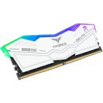 Team Group D516GB 6400-32 RGB wh K2 TEM (weiß, FF4D532G6400HC32ADC01, Delta RGB, INTEL XMP)