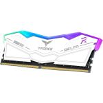 Team Group D516GB 6400-32 RGB wh K2 TEM (weiß, FF4D532G6400HC32ADC01, Delta RGB, INTEL XMP)