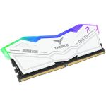 Team Group D516GB 6400-32 RGB wh K2 TEM (weiß, FF4D532G6400HC32ADC01, Delta RGB, INTEL XMP)