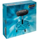 HAZET Arbeits-Sitz 195N-4 (blau/schwarz, belastbar bis 150kg, höhenverstellbar)