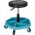 HAZET Arbeits-Sitz 195N-4 (blau/schwarz, belastbar bis 150kg, höhenverstellbar)