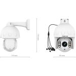 Foscam SD8EP (weiß, 4K, WLAN)