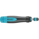 HAZET Drehmoment-Schraubendreher 6004CT-12 (schwarz/blau, 0,2 - 1,2 Nm, 1/4" Bitaufnahme, Rundgriff)