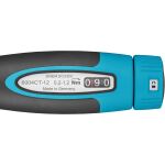 HAZET Drehmoment-Schraubendreher 6004CT-12 (schwarz/blau, 0,2 - 1,2 Nm, 1/4" Bitaufnahme, Rundgriff)