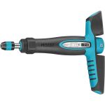 HAZET Drehmoment-Schraubendreher 6005CT-100 (schwarz/blau, 4 - 10 Nm Nm, 1/4" Bitaufnahme, Quergriff)