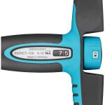 HAZET Drehmoment-Schraubendreher 6005CT-100 (schwarz/blau, 4 - 10 Nm Nm, 1/4" Bitaufnahme, Quergriff)