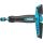 HAZET Drehmoment-Schraubendreher 6005CT-100 (schwarz/blau, 4 - 10 Nm Nm, 1/4" Bitaufnahme, Quergriff)