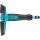 HAZET Drehmoment-Schraubendreher 6005CT-100 (schwarz/blau, 4 - 10 Nm Nm, 1/4" Bitaufnahme, Quergriff)