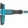HAZET Drehmoment-Schraubendreher 6005CT-100 (schwarz/blau, 4 - 10 Nm Nm, 1/4" Bitaufnahme, Quergriff)