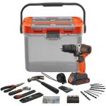 BLACK+DECKER Akku-Schlagbohrschrauber BCKSB02, 18Volt...