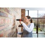 BLACK+DECKER Akku-Schlagbohrschrauber BCKSB04, 18Volt (orange/schwarz, 2x Li-Ionen Akku 1,5Ah, Aufbewahrungsbox, 78-teiliges Zubehör-Set)
