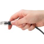 Goobay Ethernet-Adapterkabel USB-A 3.2 Gen1 > RJ-45 (schwarz/grau, 5 Meter)