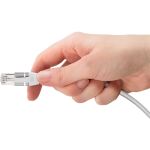 Goobay Ethernet-Adapterkabel USB-A 3.2 Gen1 > RJ-45 (weiß, 1 Meter)