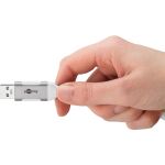 Goobay Ethernet-Adapterkabel USB-A 3.2 Gen1 > RJ-45 (weiß, 10 Meter)