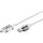 Goobay Ethernet-Adapterkabel USB-C 3.2 Gen2 > RJ-45 (weiß, 2 Meter)
