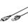 Goobay Ethernet-Adapterkabel USB-C 3.2 Gen2 > RJ-45 (schwarz/grau, 5 Meter)