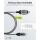 Goobay Ethernet-Adapterkabel USB-C 3.2 Gen2 > RJ-45 (schwarz/grau, 5 Meter)