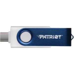Patriot Memory Xporter X550 USB-Stick 32 GB USB Type-A / USB Type-C 3.2 Gen 1 (3.1 Gen 1) Blau, Weiß