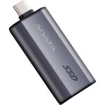 A-Data External SSD SC750 500 GB, Externe SSD (schwarz/titan, USB-C 3.2 Gen 2 (10 Gbit/s))