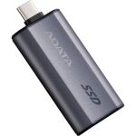 A-Data External SSD SC750 500 GB, Externe SSD (schwarz/titan, USB-C 3.2 Gen 2 (10 Gbit/s))