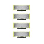 Philips Ersatzklinge OneBlade QP240/50 (silber/hellgrün, 4 Stück)