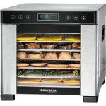 Rommelsbacher Dörrautomat DA 650 (edelstahl/schwarz, 600 Watt, Dörrfläche 27,5cm x 25cm pro Ebene)