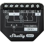 Shelly 2PM Gen3 (schwarz, 2 Kanäle)