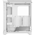 Fractal Design Meshify 3 RGB TG Clear Tint  (weiß, Tempered Glass)