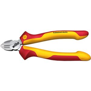 wiha Abisolier-Seitenschneider Professional electric (rot/gelb, mit DynamicJoint)