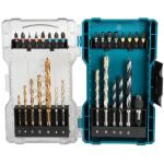 Makita Bohrer- & Bit-Satz E-07054, 29-teilig (Klappbox mit transparentem Deckel)