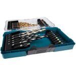 Makita Bohrer- & Bit-Satz E-07054, 29-teilig (Klappbox mit transparentem Deckel)