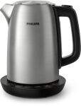 Philips Avance Collection Wasserkocher HD9359/90 (edelstahl/schwarz, 2.200 Watt, 1,7 Liter)