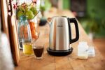 Philips Avance Collection Wasserkocher HD9359/90 (edelstahl/schwarz, 2.200 Watt, 1,7 Liter)