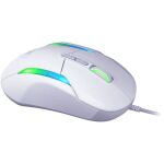 Turtle Beach Kone II – Ergonomische RGB-Gaming-Maus, 26K DPI Optischer Sensor, optische Schalter mit 100 Mio. Klick-Lebensdauer, 23 programmierbare Funktionen, 4D-Scroll-Rad, Weiß