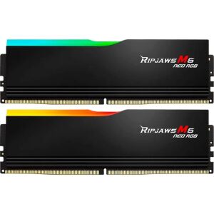G.Skill DIMM 32 GB DDR5-6000 (2x 16 GB) Dual-Kit (schwarz, F5-6000J2836G16GX2-RM5NRK, Ripjaws M5 Neo RGB, AMD EXPO)