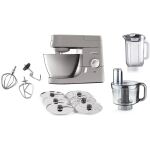 Kenwood Chef Küchenmaschine KVC3150S (silber, 1.000 Watt, mit Zerkleinerer)