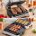 Tefal OptiGrill 2in1 GC773D (edelstahl, 2.100 Watt, mit Grillzange)