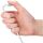 Goobay Supersoftes USB 2.0 Textilkabel, USB-C Stecker > USB-C Stecker (weiß, 2 Meter)