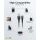 Goobay Supersoftes USB 2.0 Textilkabel, USB-A Stecker > USB-C Stecker (schwarz, 1 Meter)