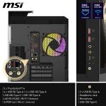 MSI MEG Vision X AI 2NVV7-009AT (schwarz/transparent, Windows 11 Home)