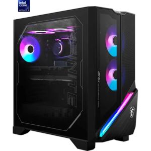 MSI MPG Infinite X3 AI 2NVV7-034AT Intel Core Ultra 7 265K 32 GB DDR5-SDRAM 1 TB SSD NVIDIA GeForce RTX 5080 Windows 11 Home Desktop PC Schwarz