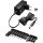 Goobay Universal-Netzteil, 36 Watt (schwarz, 5V - 15V, max. 2,4A, inkl. 11 Adapter)