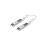 Ubiquiti UniFi DAC Uplink Kabel (weiß, 0,15 Meter)