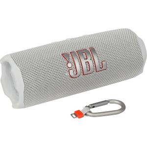 JBL Flip 7  (weiß, Bluetooth 5.4, USB-C)