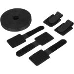 Sharkoon OfficePal Cable Organizer (schwarz, 136-teilig)