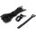 Sharkoon OfficePal Cable Organizer (schwarz, 136-teilig)