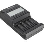Panasonic Ladegerät eneloop Universal Smart Charger BQ-CC65E (schwarz, für 4x AA / AAA)