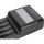 Panasonic Ladegerät eneloop Universal Smart Charger BQ-CC65E (schwarz, für 4x AA / AAA)