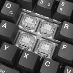 Sharkoon OfficePal KB70W Silent (schwarz, DE-Layout)