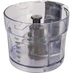 Kenwood DuoPrep 2-in-1 Zerkleinerer / Mühle (silber/transparent, 800 Watt, Behälter 0,5 Liter)